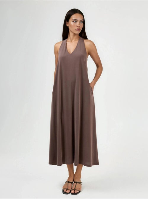 Abito in modal con scollo halter busem - Kiabi