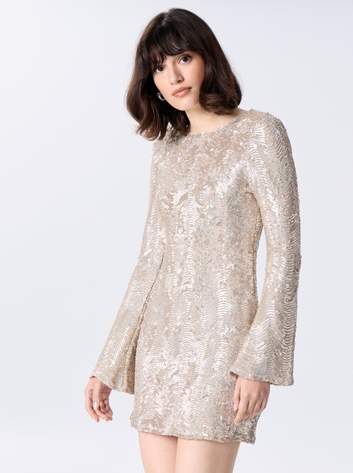 Abito in paillettes con schiena scoperta - Kiabi Abito in paillettes con schiena scoperta - Kiabi
