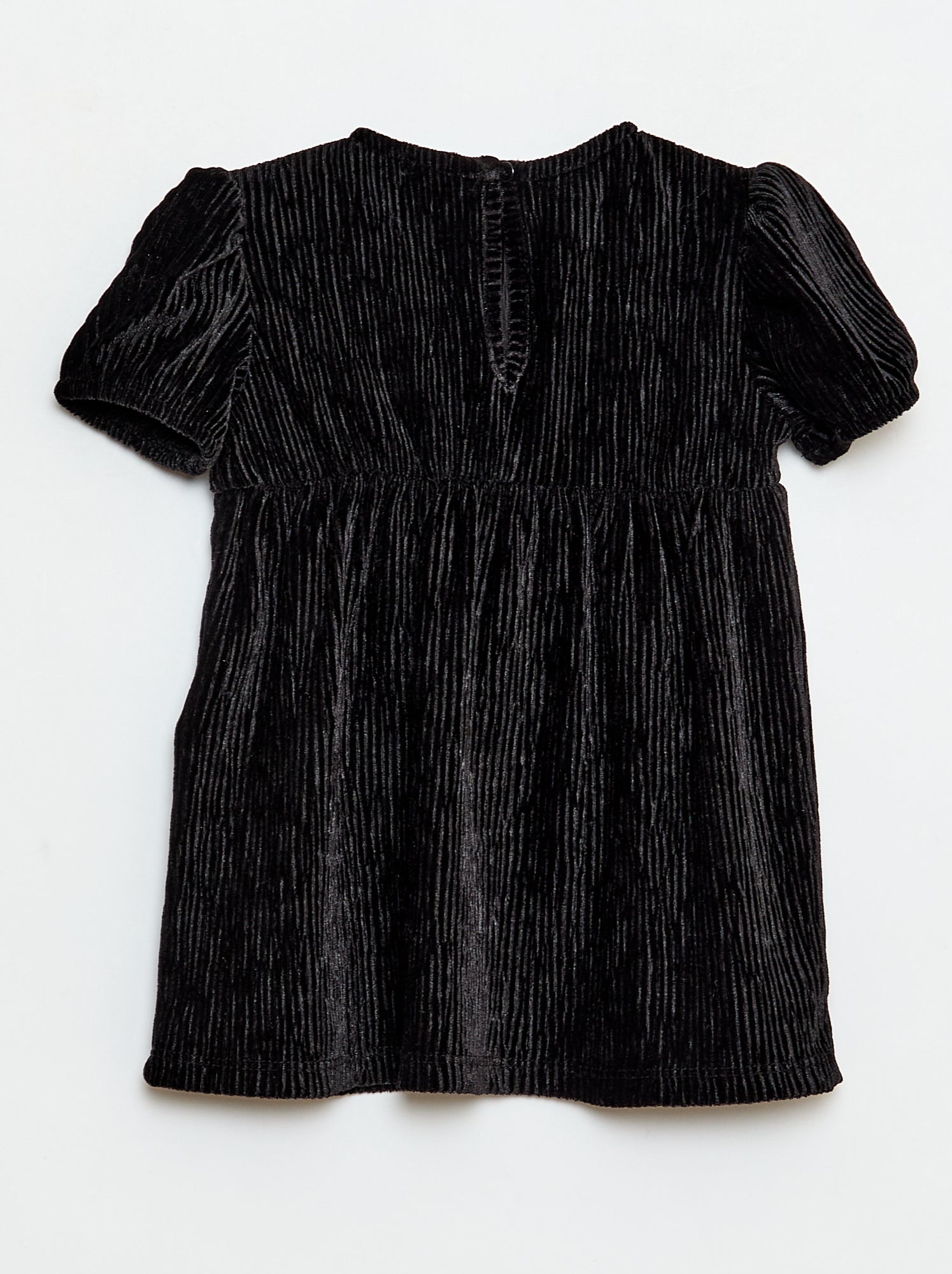 Abito Pinafore In Velluto A Coste Oro/Senape Con Ape - Run & Fly, Lunghezza Al Ginocchio