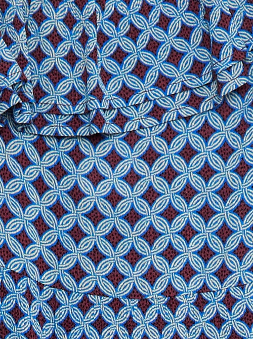 Abito leggero a bretelle e volant tinta unita - Kiabi