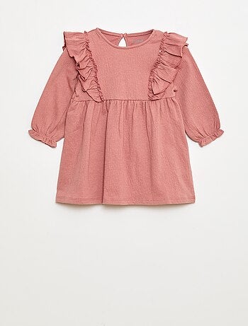 Abito leggero a maniche lunghe con motivo