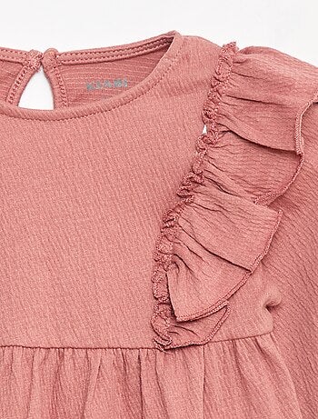 Abito leggero a maniche lunghe con motivo