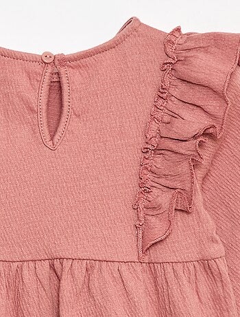 Abito leggero a maniche lunghe con motivo