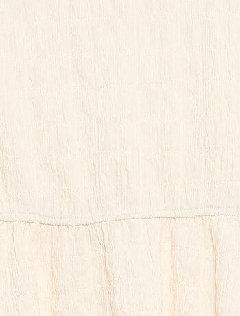 Abito leggero tinta unita a maniche corte