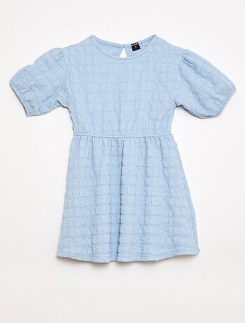 Abito leggero tinta unita a maniche corte