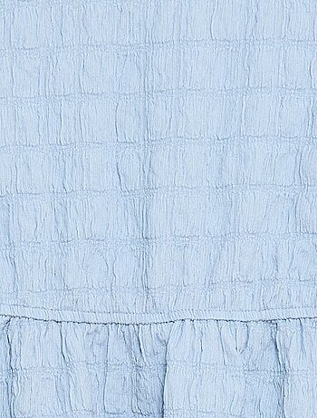 Abito leggero tinta unita a maniche corte