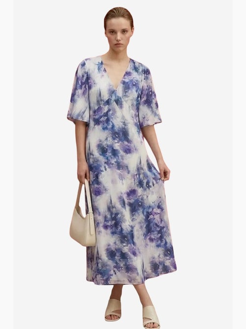 Abito longuette con stampa astratta my fashion - Kiabi Abito longuette con stampa astratta my fashion - Kiabi