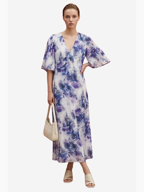 Abito longuette con stampa astratta my fashion - Kiabi Abito longuette con stampa astratta my fashion - Kiabi