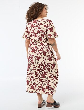 Abito lungo a portafoglio