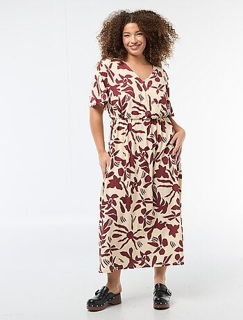 Abito lungo a portafoglio