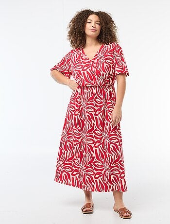 Abito lungo a portafoglio