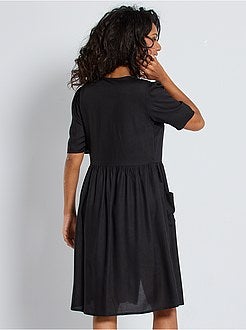 Abito lungo abbottonato - Kiabi