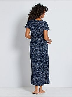 Abito lungo con cordoncino da stringere in vita - Kiabi