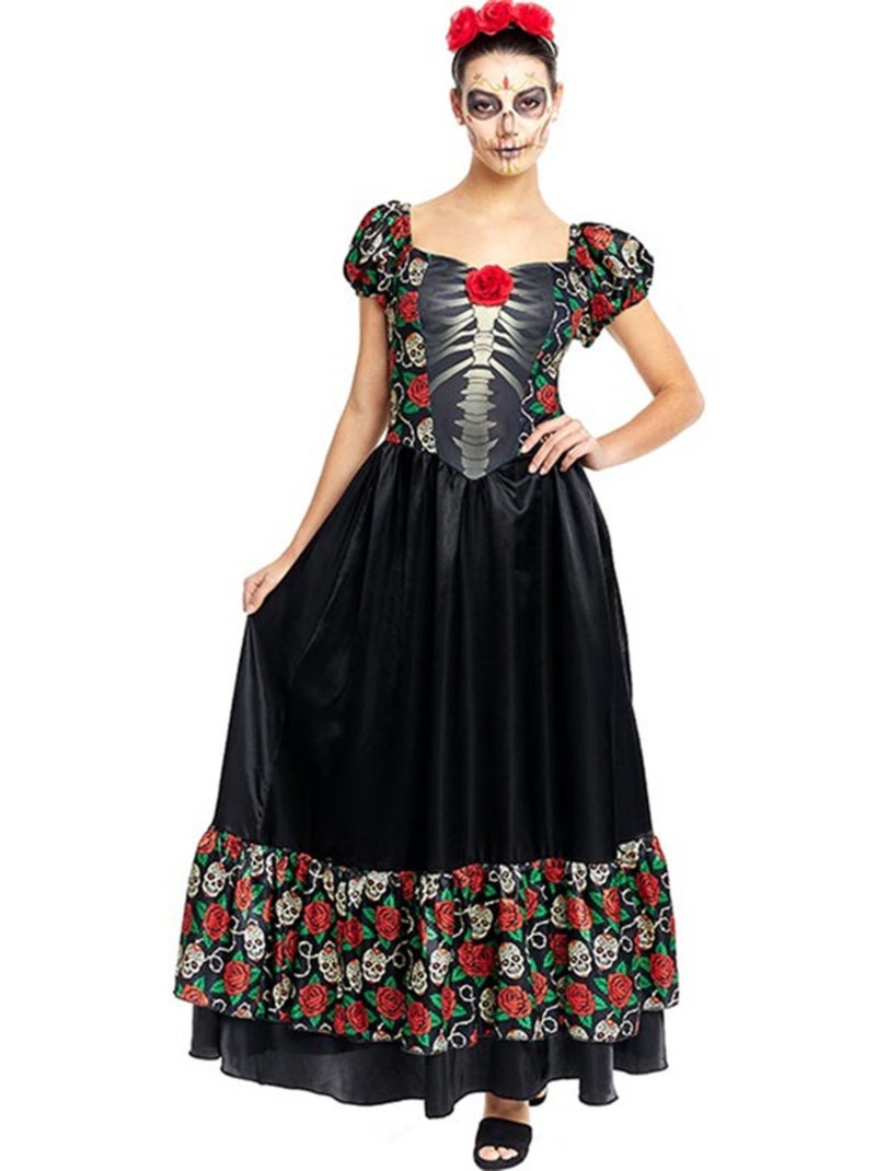 Abito lungo da Catrina Multicolore - Kiabi