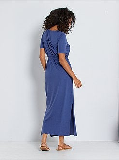Abito lungo in cotone eco-sostenibile - Kiabi