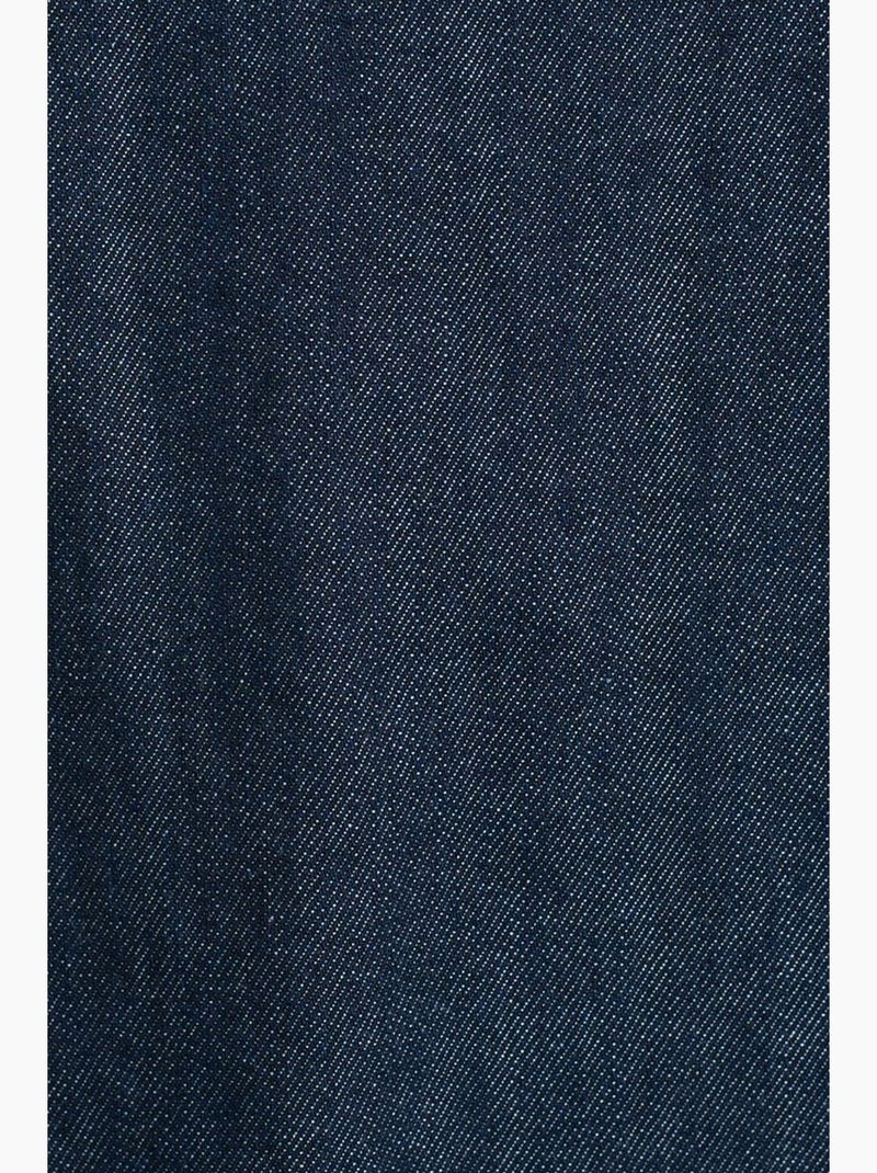 Abito lungo in denim linea svasata dilvin Blu oltremare - Kiabi