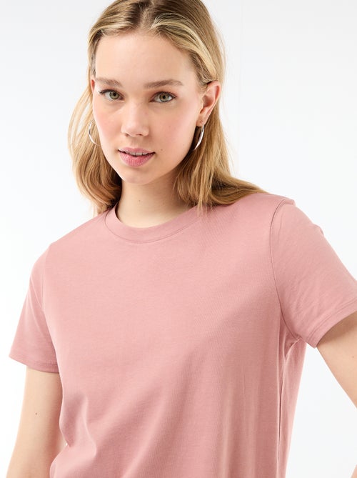 Abito lungo in jersey a maniche corte - Kiabi