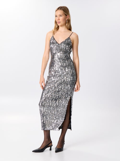 Abito lungo in paillettes - Kiabi Abito lungo in paillettes - Kiabi