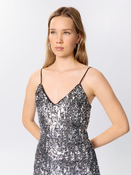 Abito lungo in paillettes - Kiabi Abito lungo in paillettes - Kiabi