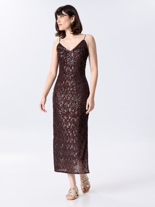 Abito lungo in paillettes - Kiabi Abito lungo in paillettes - Kiabi