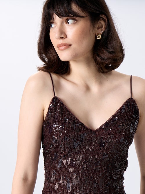 Abito lungo in paillettes - Kiabi Abito lungo in paillettes - Kiabi