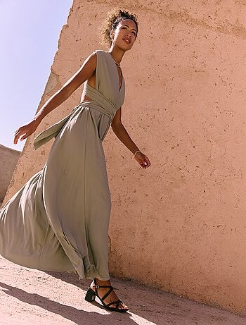 Abito lungo multiposizione