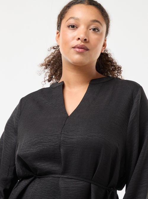 Abito lungo 'Only carmakoma' tinta unita - Kiabi