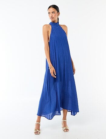 Abito lungo senza maniche