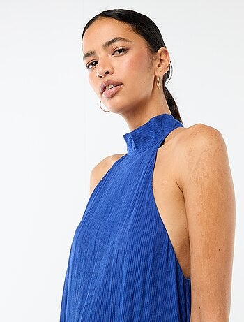 Abito lungo senza maniche