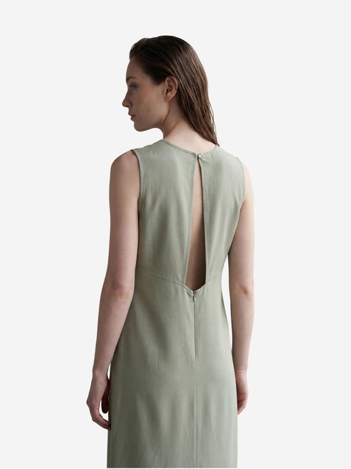 Abito lungo senza maniche con scollo a u e cut out my fashion - Kiabi