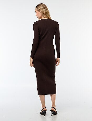 Abito lungo stile gilet