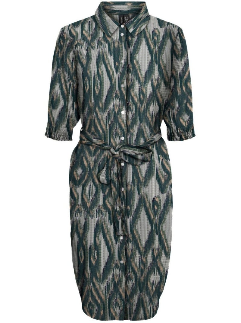 Abito lungo Vero Moda Verde - Kiabi