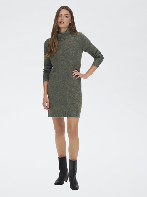 Abito maglia a collo alto 'JDY' - Kiabi