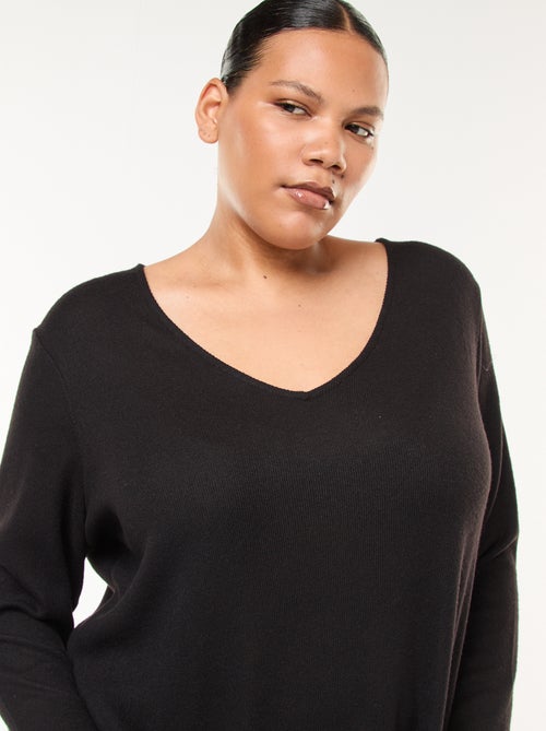 Abito maglione corto in maglia pesante - Kiabi