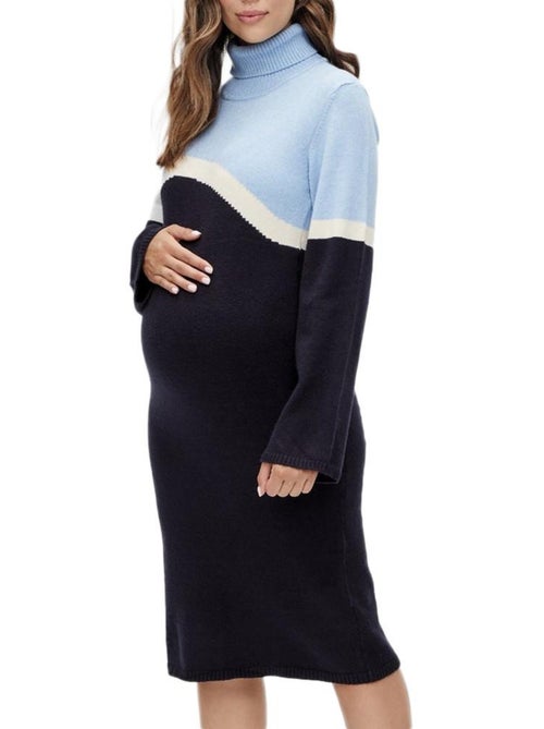 Abito Maglione Dolcevita Donna Mamalicious - Kiabi