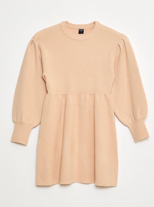 Abito maglione in maglia tricot morbida - Kiabi