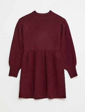 Abito a maglia in morbido tricot