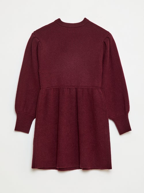 Abito maglione in maglia tricot morbida - Kiabi