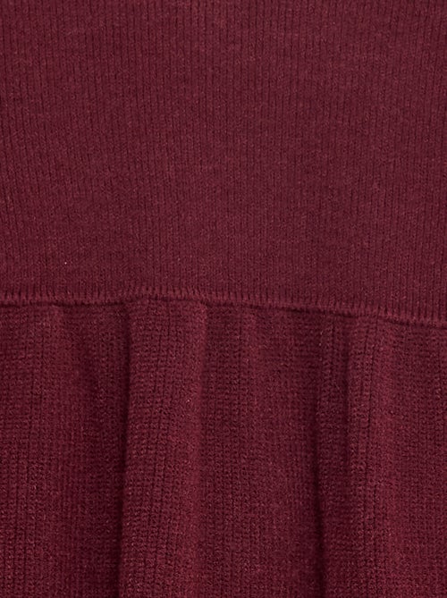 Abito maglione in maglia tricot morbida - Kiabi