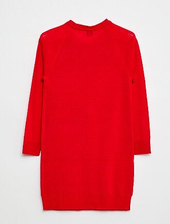 Abito maglione in maglia tricot 'Natale'