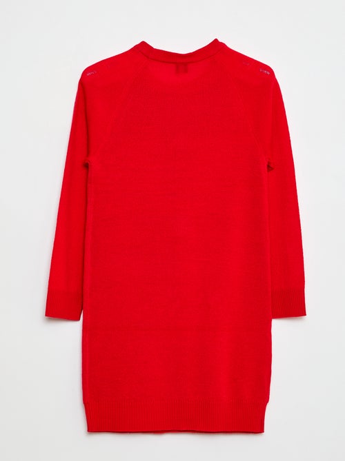 Abito maglione in maglia tricot 'Natale' - Kiabi