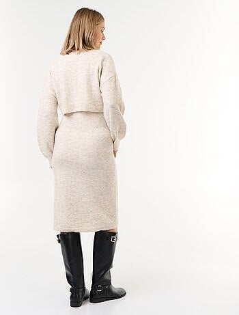 Abito maglione premaman 2-in-1