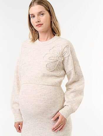 Abito maglione premaman 2-in-1