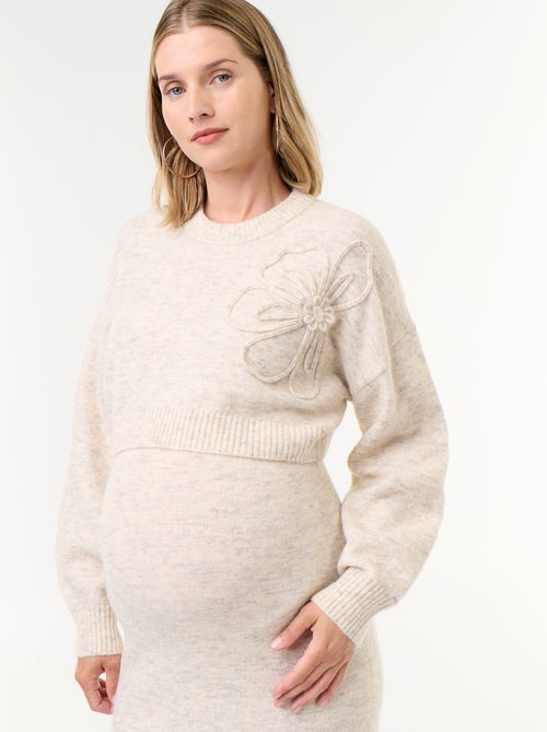 Abito maglione premaman 2-in-1 - Kiabi