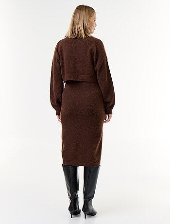 Abito maglione premaman 2-in-1
