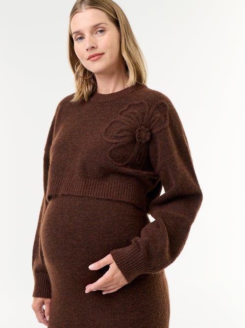 Abito maglione premaman 2-in-1 - Kiabi