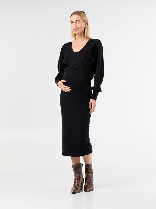 Abito maglione premaman 2-in-1 - Kiabi Abito maglione premaman 2-in-1 - Kiabi