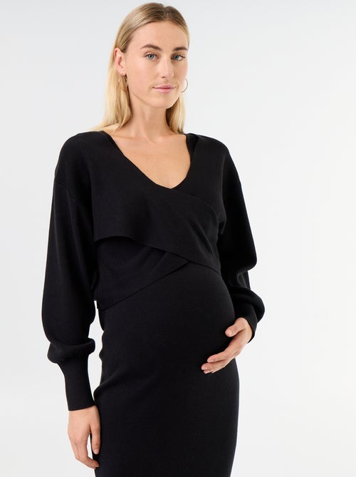 Abito maglione premaman 2-in-1 - Kiabi Abito maglione premaman 2-in-1 - Kiabi