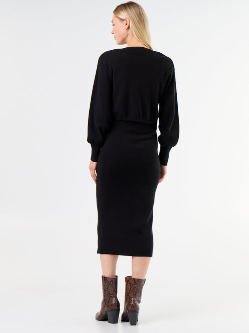 Abito maglione premaman 2-in-1 - Kiabi Abito maglione premaman 2-in-1 - Kiabi