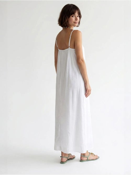 Abito maxi a linea a senza maniche mixray - Kiabi Abito maxi a linea a senza maniche mixray - Kiabi